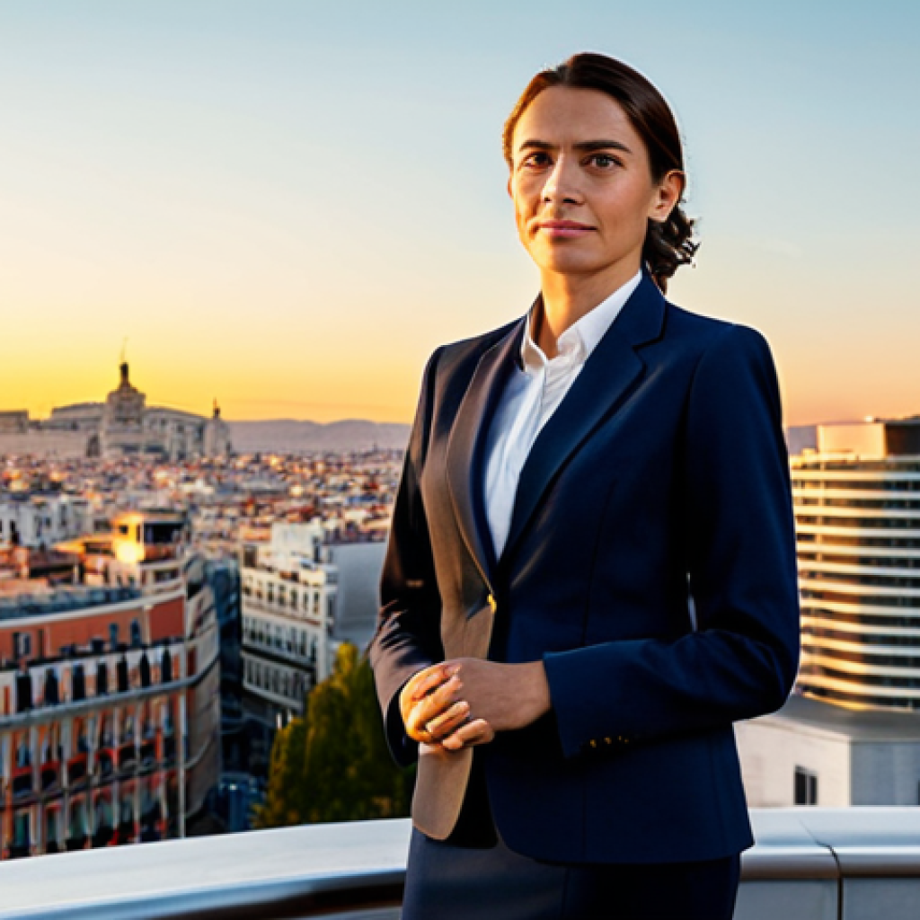 DID의 사용자 경험 개선 방안 - Business Professional**
"A professional businesswoman in a modest business suit, standing in front ...