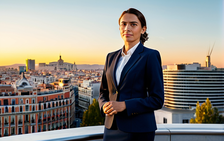 DID의 사용자 경험 개선 방안 - Business Professional**

"A professional businesswoman in a modest business suit, standing in front ...