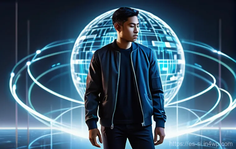 분산신원증명 DID 과 블록체인 보안 - **Prompt 1: Digital Autonomy and Personal Control**
    "A young adult, of a diverse background, sta...